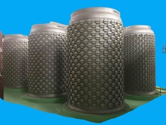 紙パルス製造機/廃棄物パルス機器用水中気旋分離機 白色
